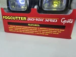 Grote 64381-5 Fog Lights Pair Clear Lens Slim-line Halogen New Box. Fixed Price $54.00.