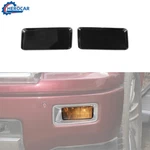 Car Translucent Front Fog Light Lamp Cover Guard Shell For Chevy Silverado 14-18. Fixed Price $17.49.