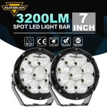 Auxbeam 2X 7INCH 105W Led Work Lights Offroad Driving Fog Atv Utv For Toyota Suv. Fixed Price $159.99.