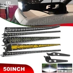 Fit Toyota Fj Cruiser 2007-2014 Slim Led Light Bar+grille Mount Bracket+wiring. Fixed Price $37.36.