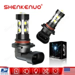 Shenkenuo 9145 H10 Led Fog Driving Lights Bulb Super Bright 50W 6000K 6000LM. Fixed Price $17.18.