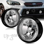 Universal 3.5" Round Chrome Housing Clear Lens Driving Fog Light Lamp + Switch. Fixed Price $33.50.