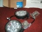 New Pair Of Nilight Led 4.5 Inch Round 27W Spot Work Fog With S/s Brackets. Fixed Price $12.00.