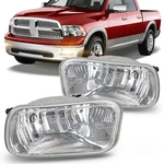 Driving Fog Lights For 2009-2012 Dodge Ram 1500 Lamps Replacement With Bulbs. Fixed Price $40.99.