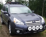 Fits 2010-2014 Subaru Outback Rally Light Bar,(bull, Nudge BAR),4 Tabs. Fixed Price $249.95.