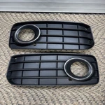Pair Front Bumper Fog Light Lamp Covers Grille For Audi A5 S-line S5 2009-2011. Fixed Price $119.99.
