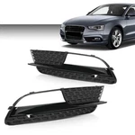 Front Bumper Fog Light Cover Left+right Side Fit For 2012-2016 Audi A5 Quattro. Fixed Price $52.57.