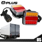 2X Magnetic Led Trailer Towing Lights Kit W/ 24FT Cable & 7 Pin Plug. Fixed Price $39.99.