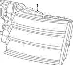 Genuine Nissan Fog Lamp Assembly 26120-7LF0A. Fixed Price $404.52.