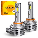 Oxilam 9145 9140 H10 Led Fog Light Bulbs 54W 6000LM Mini Size 6500K Cool White. Fixed Price $50.29.