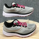 Saucony Shoes Womens 7 Ride 14 Running Sneakers Gray Pink Lace Up S10650-55. Fixed Price $43.99.
