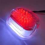 Clear Led Brake Turn Light For 99-07 Harley Sportster Softail Dyna Lay Down. Fixed Price $25.24.