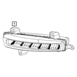 For Jeep Wagoneer 2022 Mopar 68425740AB Fog Light. Fixed Price $53.75.
