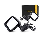 For Jeep Wrangler 2015 16 17 2018 Door Mirror Passenger Driver Side Pair Black. Fixed Price $122.79.