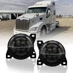 Led Fog Lights For 2011 Peterbilt 579 & Kenworth T660 Truck Pair W/black Housing. Fixed Price $65.99.