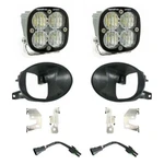 Baja Designs Fog Pocket Light Kit Squadron Sport Cornering Pattern Clear Lens. Fixed Price $427.95.