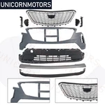 Complete Bumper Cover Grille Set W/o Sensor Hole Fits Cadillac XT4 2019-2023. Fixed Price $467.99.