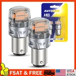 2X 1157 Led Tail Stop Brake Turn Signal Light Bulb 2057 2357 BAY15D Bright Amber. Fixed Price $12.99.