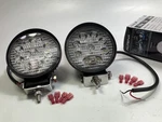 (2) Alpena 71201C Round 4.5" Led Utility Fog Light Lamps 1400 Lumen, Spot Beam. Fixed Price $22.45.