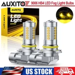 Auxito Led Fog Driving Light 9006 HB4 Yellow Super Bright Bulb Canbus Error Free. Fixed Price $84.54.