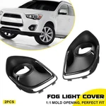 2X Front Lamp Frame Fog Light Bezel Cover For Mitsubishi Rvr / Outlander Sport K. Fixed Price $30.39.