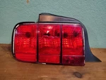 2005-2009 Ford Mustang Tail Light Assembly Lh Red Out Logo Embossed D2ZNA. Fixed Price $59.99.