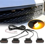 Led Front Grille Drl Light Marker Lamp Amber Raptor Style For Land Rover. Fixed Price $49.09.