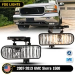 Fog Lights Fits 2001-2006 Gmc YUKON/1999-2002 Sierra Pair Front Lamps Left+right. Fixed Price $32.99.