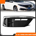 Fit 2019-2021 Honda Civic Coupe/sedan Front Bumper Fog Light Cover Passenger Rh. Fixed Price $22.99.