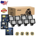 Nilight 8PC 18W Led Bar 1260LM Spot Beam 6000K Aluminum Alloy. Fixed Price $100.08.