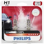 2X Germany Philips H1 12258 Upgrade X-tremevision White 100% More Light Bulb 55W. Fixed Price $45.98.
