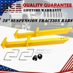 28" Universal Suspension Pair Traction Bars Yellow Plated Steel 20475 Heavy Duty. Fixed Price $76.95.