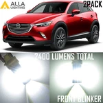 Alla Lighting Front Turn Signal 1157NA Super White Led Bulb For Mazda CX-5. Fixed Price $19.98.