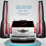 Clear Fits Chevrolet Tahoe Suburban 2015-2020 Tail Lights Led Drl Rear Lamps L+r. Fixed Price $299.99.