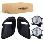 4PCS Front Fog Light Bumper Lamp Cover Bezel For Jeep Cherokee 14-18 68203221AA. Fixed Price $34.69.