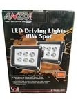 Driving Lights Anzo 18 Watt Clear With Amber Covers 4-1/2" X 3-1/2". Fixed Price $28.99.