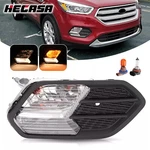 Passenger Side Ford Escape 2017-2019 Driving Bumper Fog Light W/bulb & Cover. Fixed Price $41.40.
