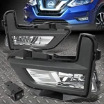 For 17-18 Nissan Rogue Clear Lens Bumper Driving Fog Light Lamps W/bezel+switch. Fixed Price $46.30.