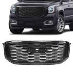 For Gmc Yukon Denali Style 2015-2020 22936421 Front Upper Grille Gloss Black Abs. Fixed Price $89.90.