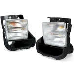 Pair For Cadillac Cts-v 2004-2007 Clear Lens Fog Lights&signal Set Lh+rh. Fixed Price $189.18.