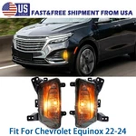 2X For 2022-2024 Chevrolet Equinox Front Bumper Led Fog Lights Left & Right Side. Fixed Price $65.95.