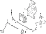 Genuine Nissan Parking Aid System Wiring Harness 24033-1A58A. Fixed Price $42.01.