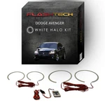 White Angel Eye Led Halo Kit & Rf Remote For 2008-2015 Dodge Avenger Headlights. Fixed Price $153.30.