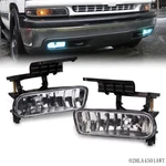 Fits For 00-06 Chevy Suburban/ Tahoe Clear Bumper Fog Lights Driving Lamps. Fixed Price $25.24.
