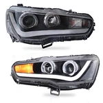 Customized Led Headlights With Drl Single Beam For 2008-2017 Mitsubishi Lancer. Fixed Price $273.99.