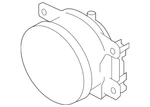 Genuine Subaru Fog Lamp 84912AJ310. Fixed Price $110.36.