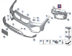 Bmw X1 F48 Front Right Side Fog Light Bracket 51117954216 No Duty To. Fixed Price $151.75.