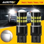 2X 7444 7443 7440 Led Backup Reverse Drl Lights 2400LM Super White Auxito Bulbs. Fixed Price $12.91.