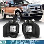 2011-2016 Clear Fog Lights Ford F250 F350 F450 Super Duty Driving Lamps. Fixed Price $61.99.