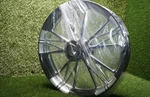 Xtreme Machine Harley 18X3.5 Front Wheel Black Cut Dual Disc 25MM Non-abs. Fixed Price $730.00.